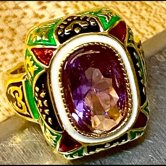 Designer Turkish gem ring